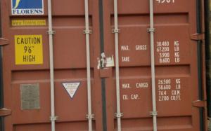 Dry container 40 feet