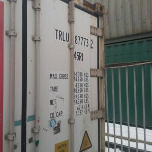 Рефрижераторний контейнер Carrier 40 фут 2002 року випуску TRLU187773-2