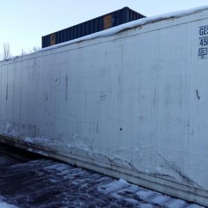 Морской контейнер с холодильной установкой ThermoKing 40 футов