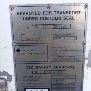 Морской контейнер морозильник ThermoKing 40 футов