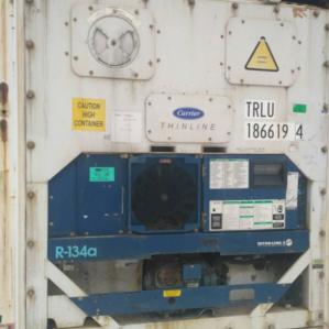 Рефрижераторный контейнер Carrier 40 фут 2002 года выпуска TRLU186619-4