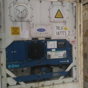 Рефрижераторний контейнер Carrier 40 фут 2002 року випуску TRLU187773-2