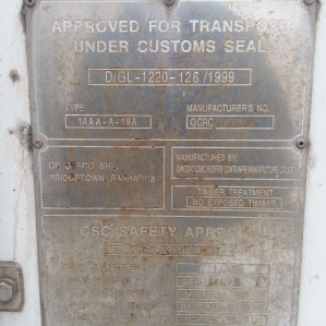 Реф контейнер Сarrier 40 футов