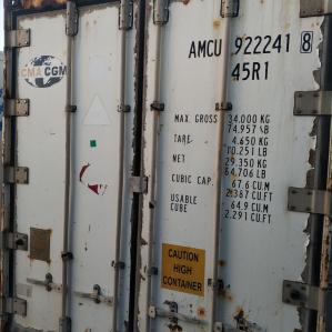 Рефрижераторний контейнер Thermo King 40 фут 2003 року випуску AMCU922241-8