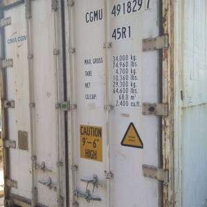 Рефрижераторный контейнер Carrier 40 фут 2006 года выпуска CGMU491829-7