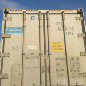 Reefer container Сarrier 40 feet 2002 Odessa reeferc39