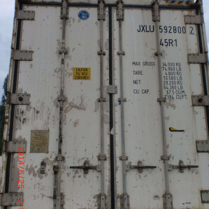 Reefer container Сarrier 40 feet 2001 Odessa reeferc1043