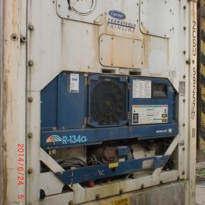 Reefer container Сarrier 40 feet 2001 Odessa reeferc45