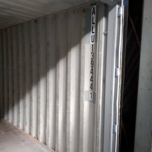 Сорокафутовый морской грузовой контейнер