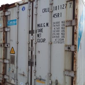 Reefer container ThermoKing 40 ft 2003 CRLU181127-7