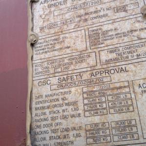 Сухой контейнер 40 feet 16 2002