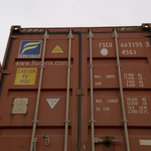 Dry container 40 feet 40 футов 15 Odessa 2002