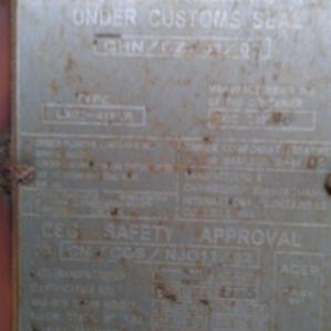 Dry container 40 feet 40 футов 15 Odessa 2002