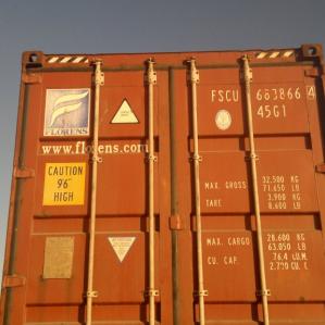 Сухой контейнер 40 футов 2003 Одесса FSCU 683866-4