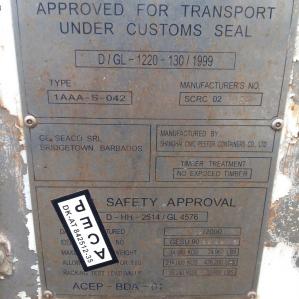 Reefer container ThermoKing 40 ft 2003 Kiev GESU905292-5