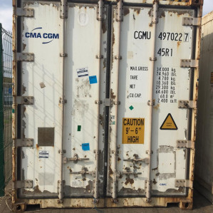 Рефрижераторный контейнер Carrier 40 фут 2007 года выпуска CGMU497022-7