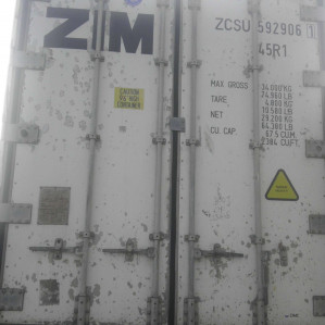 Porte-conteneurs frigorifiques 40 pieds