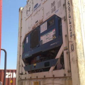 Reefer container Сarrier 40 feet 2000 Odessa reeferc1018